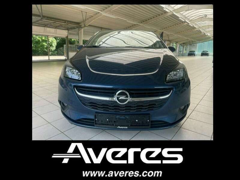 Nacht blau met Gebraucht 2017 Opel Corsa Active Limousine | 8.900 € (Fairer Preis) - Bild 1/4