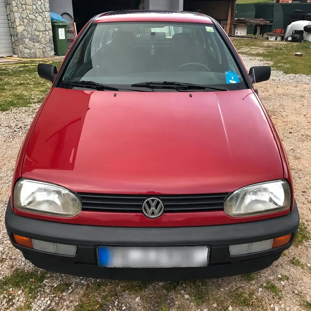 Brugt VW Golf III 75 HK (55 kW) 1995 Rød Hatchback