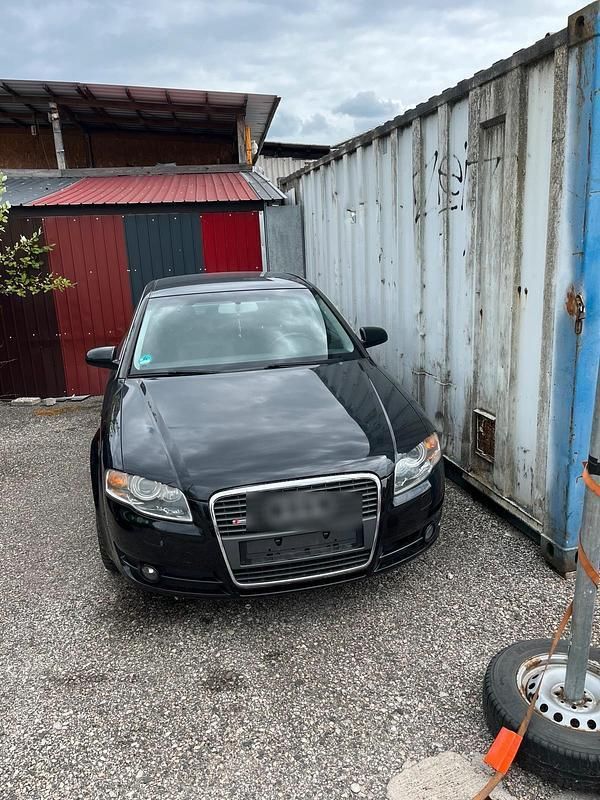 Schwarz Gebraucht 2006 Audi A4 S-Line Limousine | 2.499 € (Superpreis) - Bild 1/4