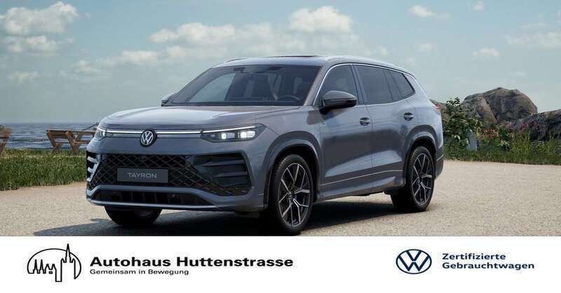 Delfingrau metallic Gebraucht 2025 VW Tayron R-line SUV | 55.420 € (Superpreis) - Bild 1/4