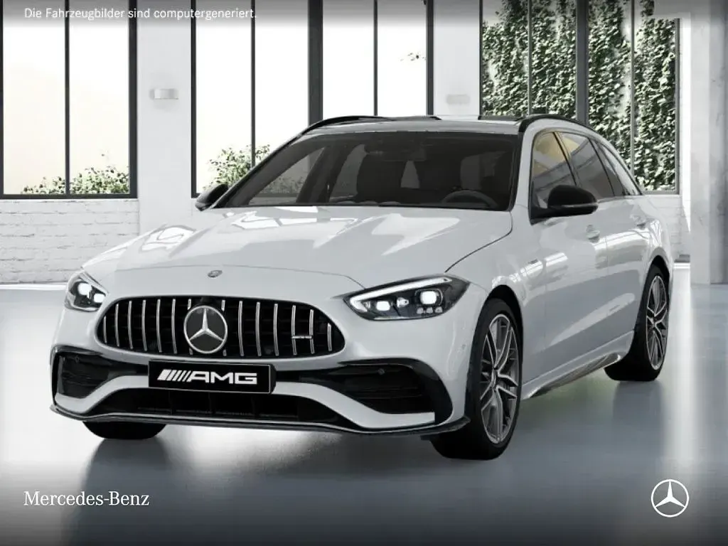Gebraucht Mercedes C43 AMG AMG 408 PS (300 kW) 2024 Weiß Kombi