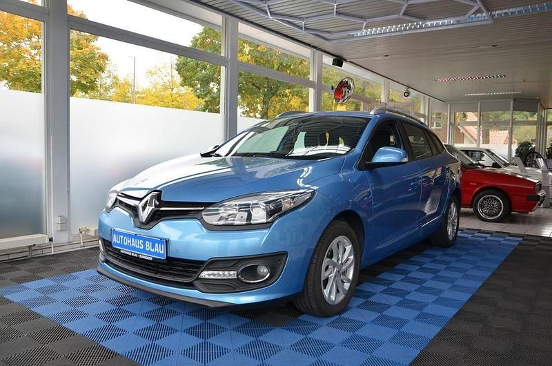 Blau Gebraucht 2014 Renault Mégane III Initiale Paris Limousine | 8.490 € (Teuer) - Bild 1/4