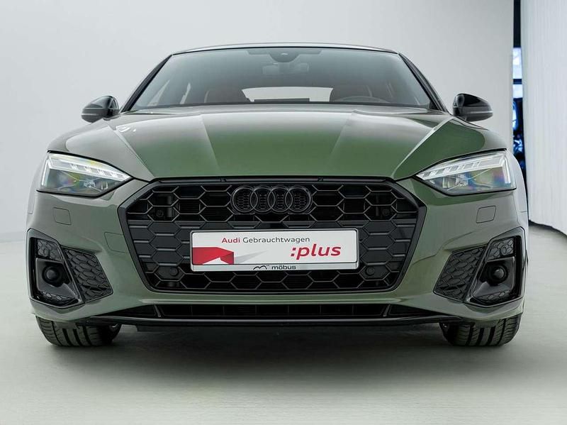 Gebraucht Audi A5 S-Line 204 PS (150 kW) 2023 Distriktgrün metallic Coupé