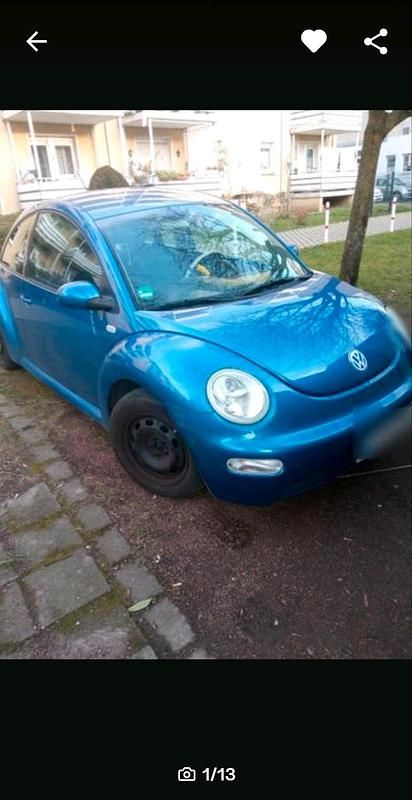 Gebraucht VW Beetle 2001 Blau Kleinwagen