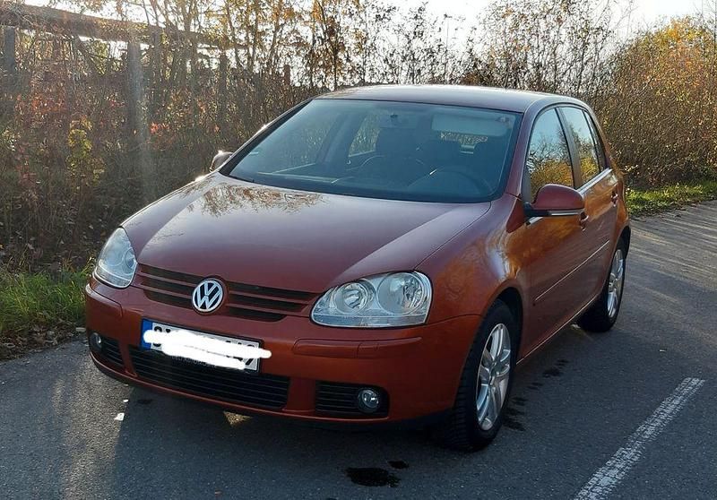 Orange Gebraucht 2006 VW Golf V Goal Limousine | 1.950 € (Guter Preis) - Bild 1/4