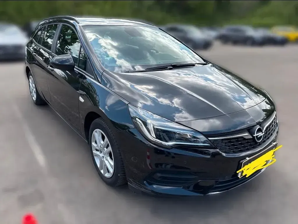 Gebraucht Opel Astra Edition 122 PS (89 kW) 2020 Schwarz Kombi