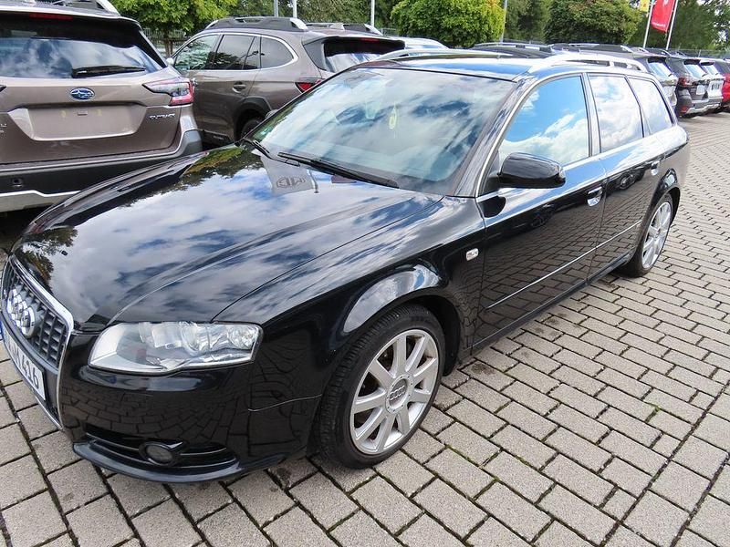 Schwarz Gebraucht 2007 Audi A4 S-Line Kombi | 2.990 € (Superpreis) - Bild 1/4