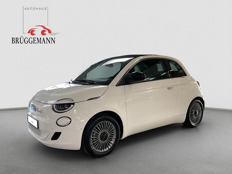 Weiß Neu 2025 Fiat 500e Style Cabrio | 34.990 € - Bild 1/4