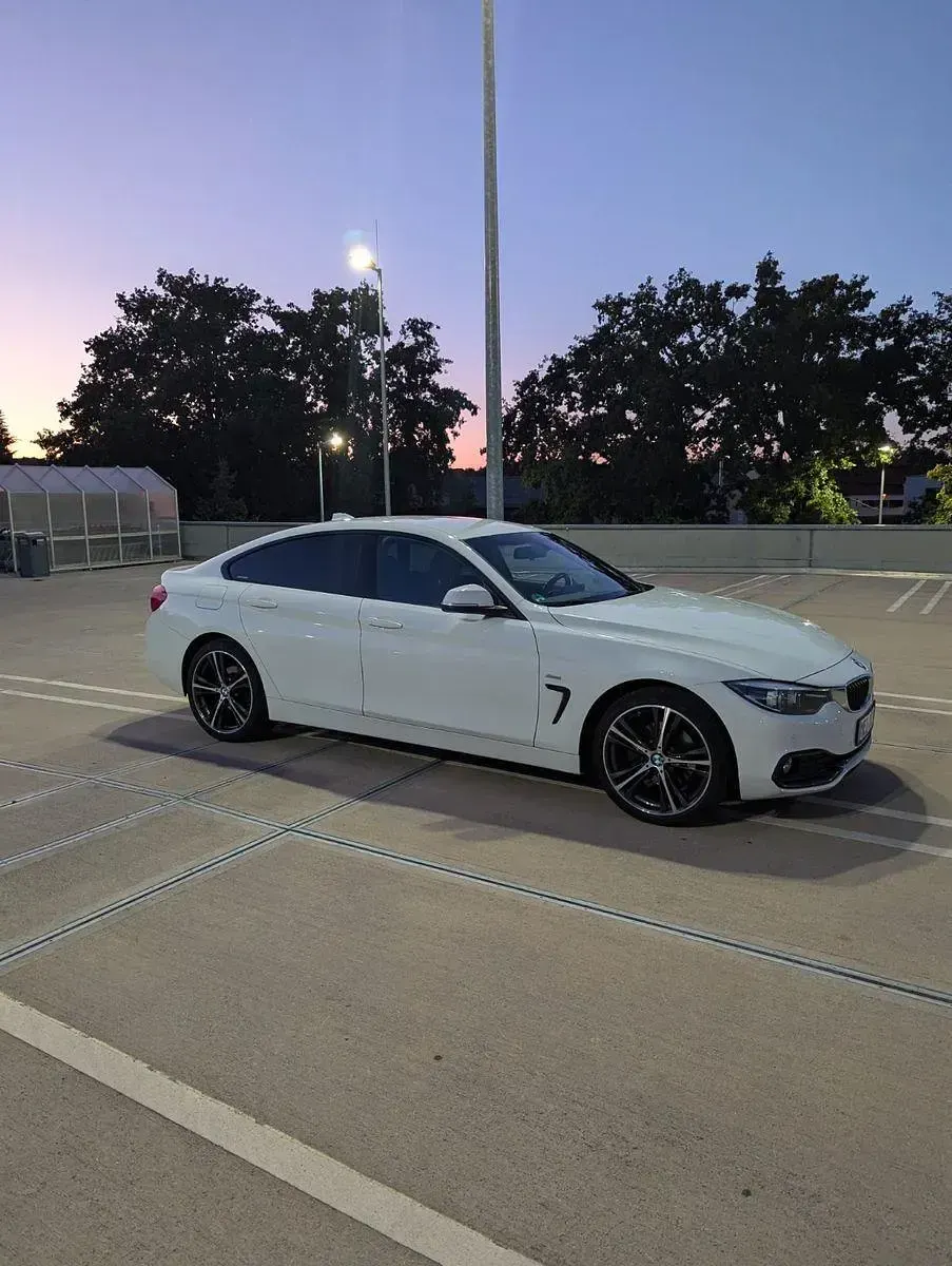 Gebraucht BMW 420 Sport Line 190 PS (139 kW) 2017 Weiß Coupé