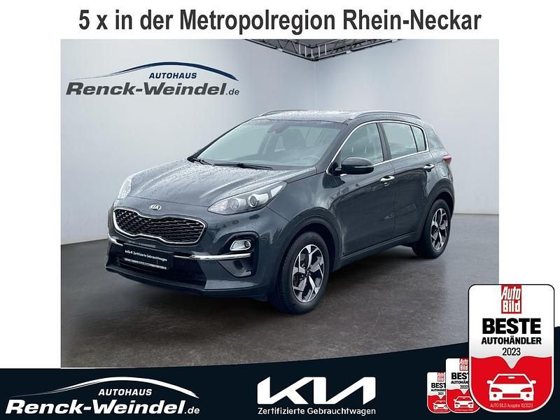Grau Gebraucht 2018 Kia Sportage Vision SUV | 19.989 € (Etwas zu teuer) - Bild 1/4