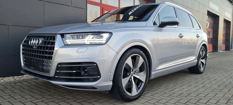 Silber Gebraucht 2017 Audi SQ7 Sport SUV | 51.299 € (Fairer Preis) - Bild 1/4
