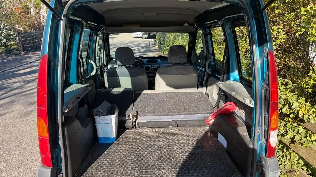 Usata Renault Kangoo 2003 Verde Monovolume