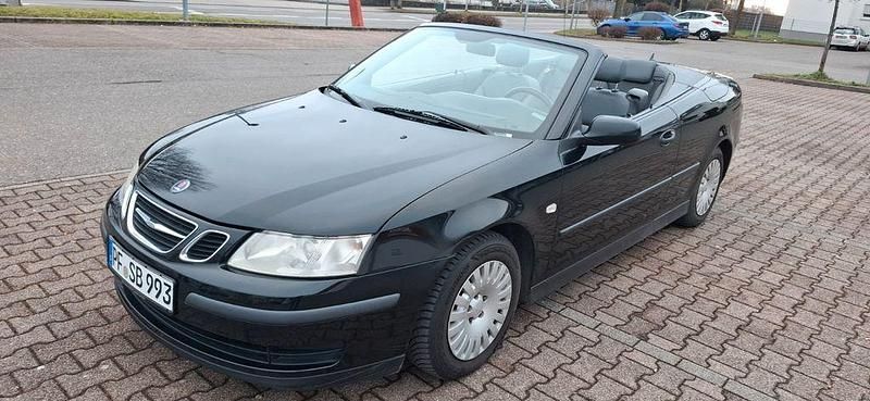 Schwarz Gebraucht 2005 Saab 9-3 Cabriolet Cabrio | 3.200 € (Guter Preis) - Bild 1/4