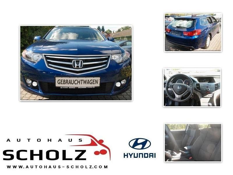 Blau Gebraucht 2009 Honda Accord Elegance Kombi | 5.450 € (Guter Preis) - Bild 1/4
