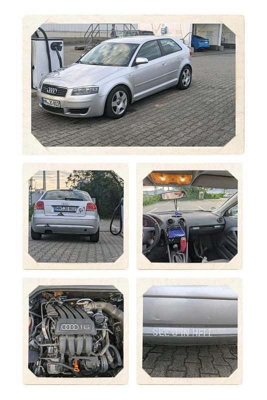 Silber Gebraucht 2003 Audi A3 Kleinwagen | 999 € (Guter Preis) - Bild 1/4
