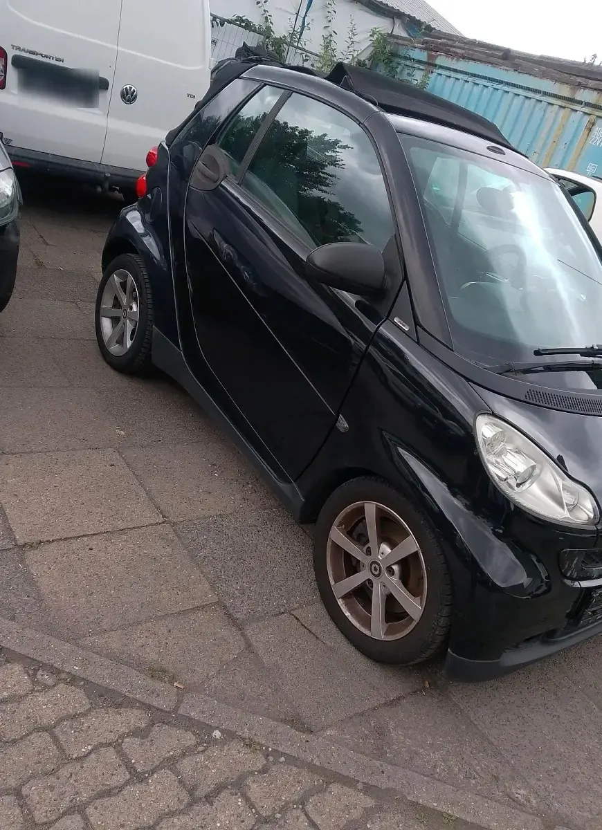 Gebraucht Smart ForTwo Cabrio 2008 Schwarz Cabrio