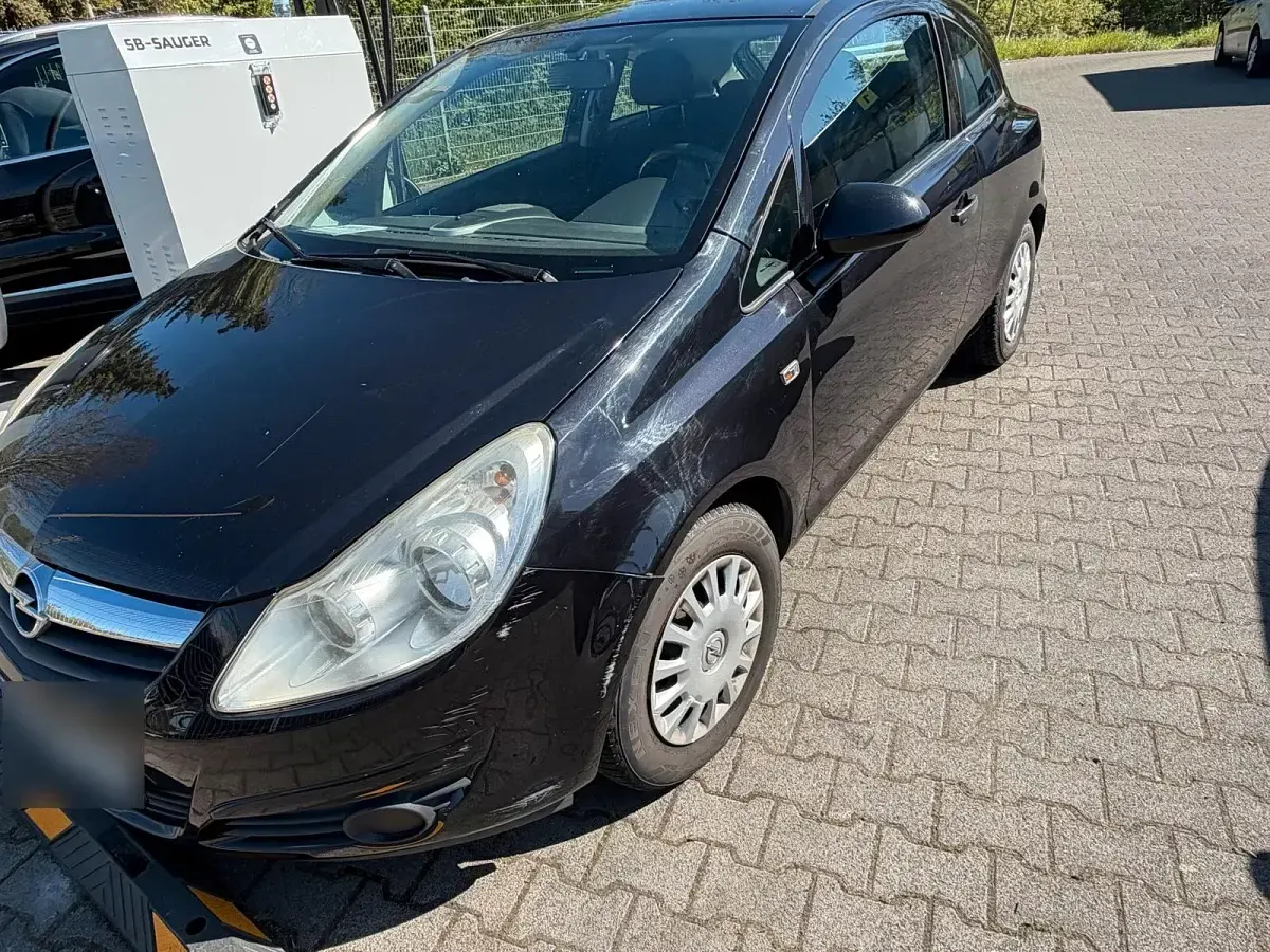 Gebraucht Opel Corsa 70 PS (51 kW) 2010 Schwarz Kleinwagen