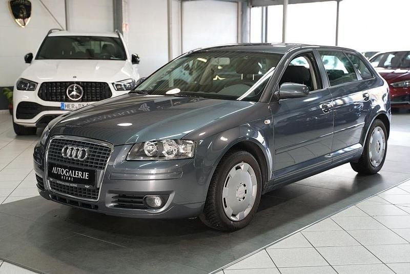 Gebraucht Audi A3 Attraction 102 PS (75 kW) 2007 Grau Kleinwagen