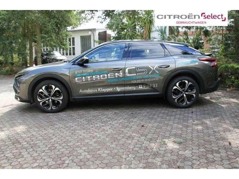 Gebraucht Citroën C5 X PureTech 181 PS (133 kW) 2023 Lackierung smart grey/typ auss Kombi