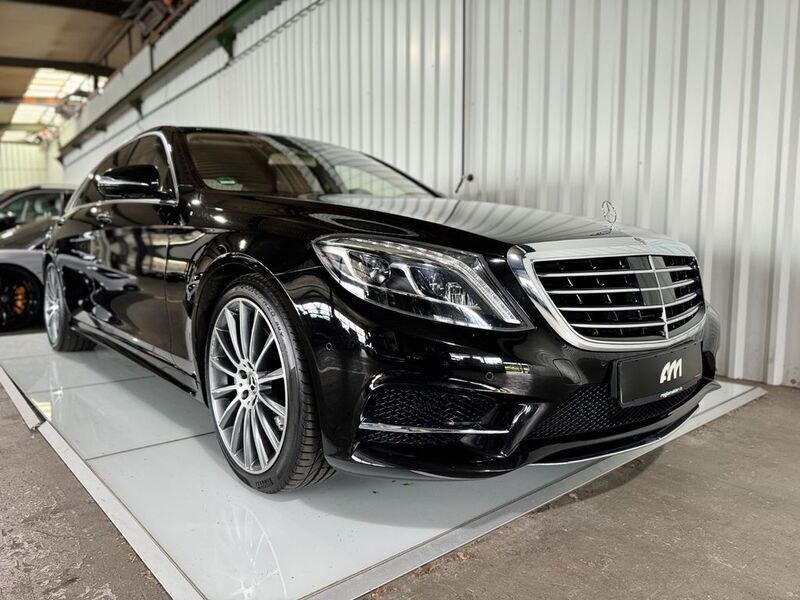 Schwarz Gebraucht 2013 Mercedes S500 Limousine | 37.890 € - Bild 1/4