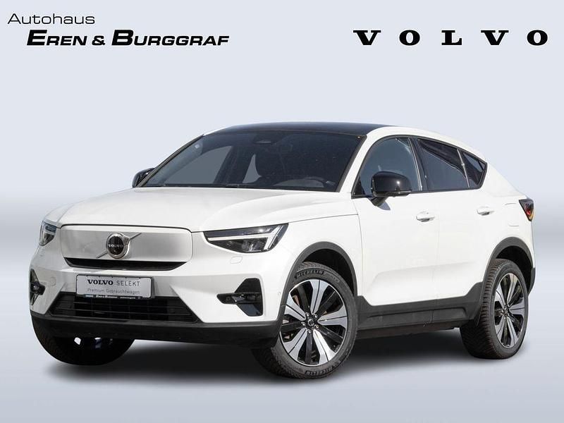 Weiß Gebraucht 2022 Volvo C40 Ultimate SUV | 29.990 € (Fairer Preis) - Bild 1/4