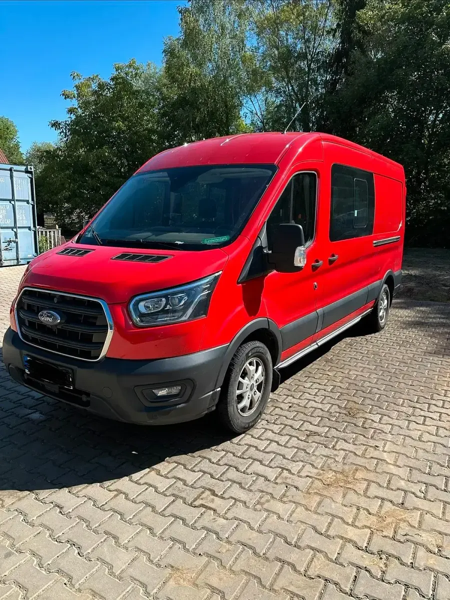Gebraucht Ford Transit 170 PS (125 kW) 2020 Rot Van / Kleinbus