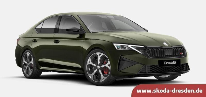 Grün Neu 2025 Skoda Octavia RS Limousine | 47.180 € - Bild 1/4