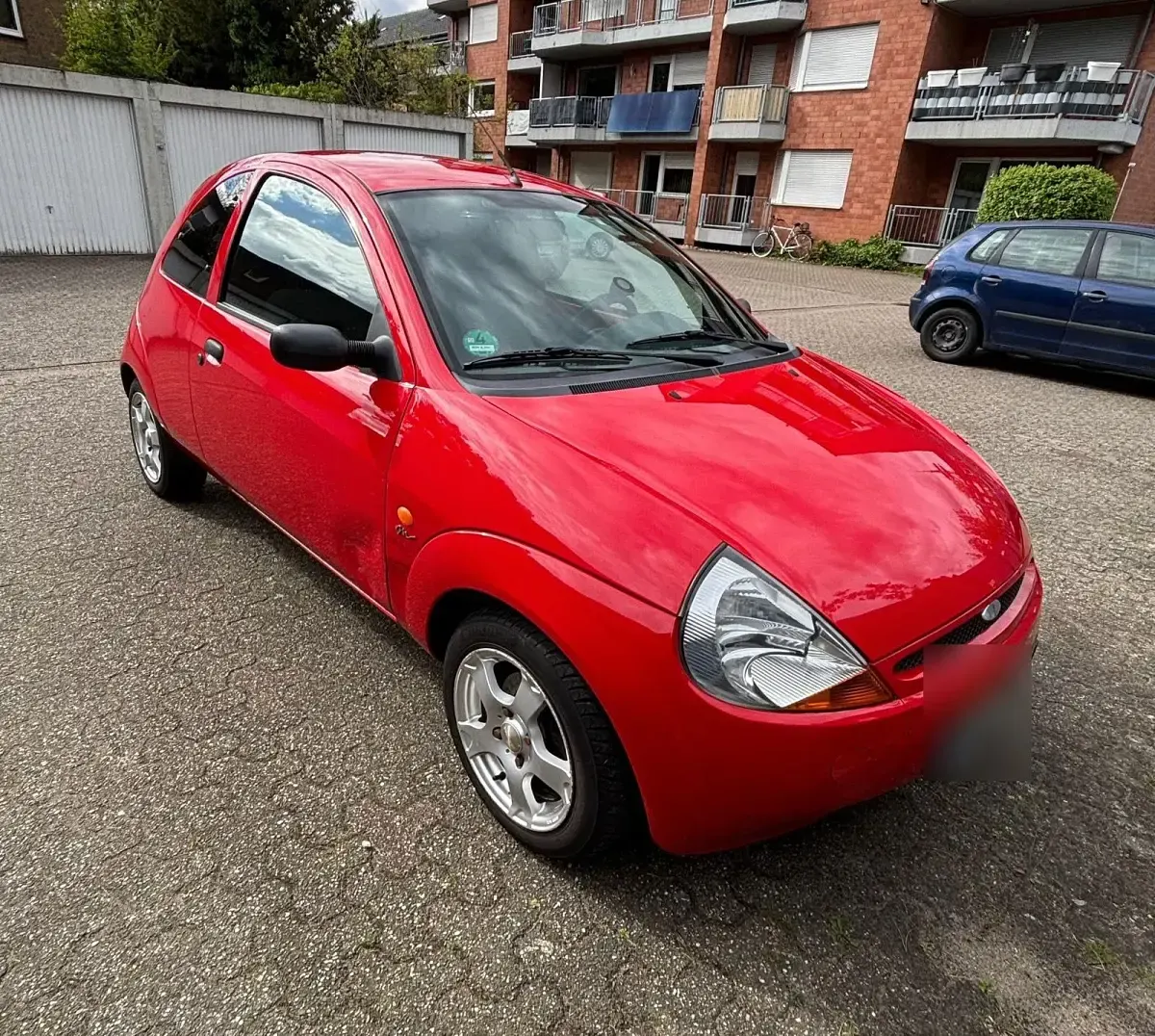 Usata Ford Ka 60 CV (44 kW) 2006 Rosso Utilitaria