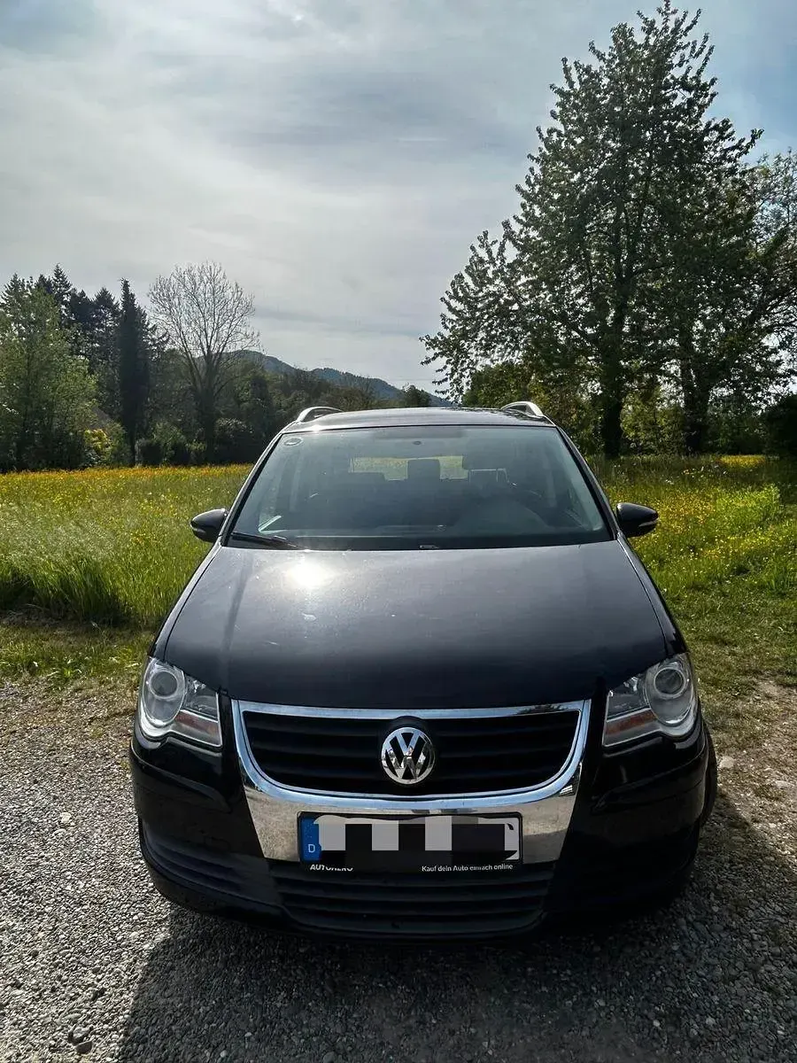 Gebraucht VW Touran Freestyle 102 PS (75 kW) 2010 Schwarz Van / Kleinbus