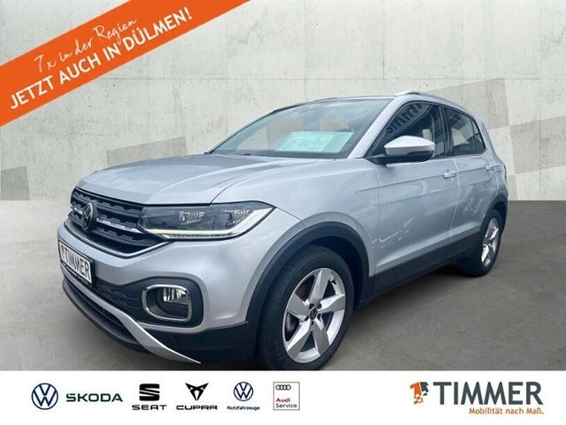 Reflexsilber metallic Gebraucht 2021 VW T-Cross Style SUV | 18.480 € (Guter Preis) - Bild 1/4