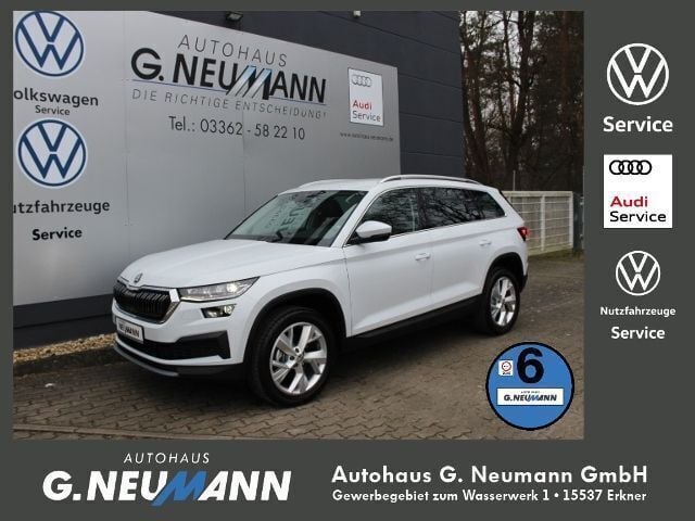Weiß Gebraucht 2022 Skoda Kodiaq Style SUV | 33.899 € (Fairer Preis) - Bild 1/4