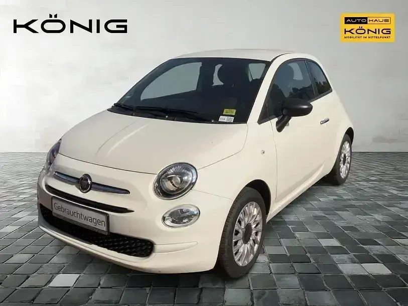 Gebraucht Fiat 500 Basis 69 PS (50 kW) 2024 Weiss Kleinwagen