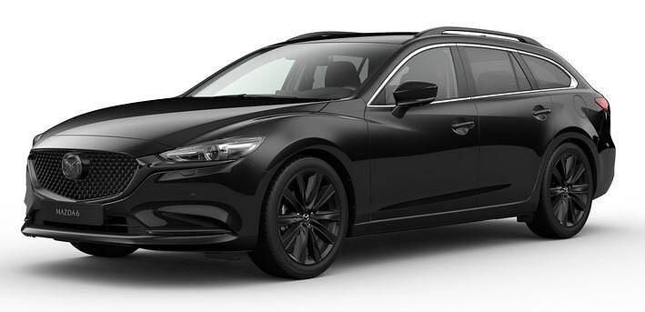 Schwarz Gebraucht 2023 Mazda 6 Homura-Line Kombi | 39.950 € - Bild 1/4