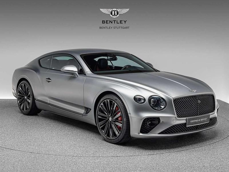 Light grey satin Gebraucht 2019 Bentley Continental GT Coupé | 175.450 € (Teuer) - Bild 1/4