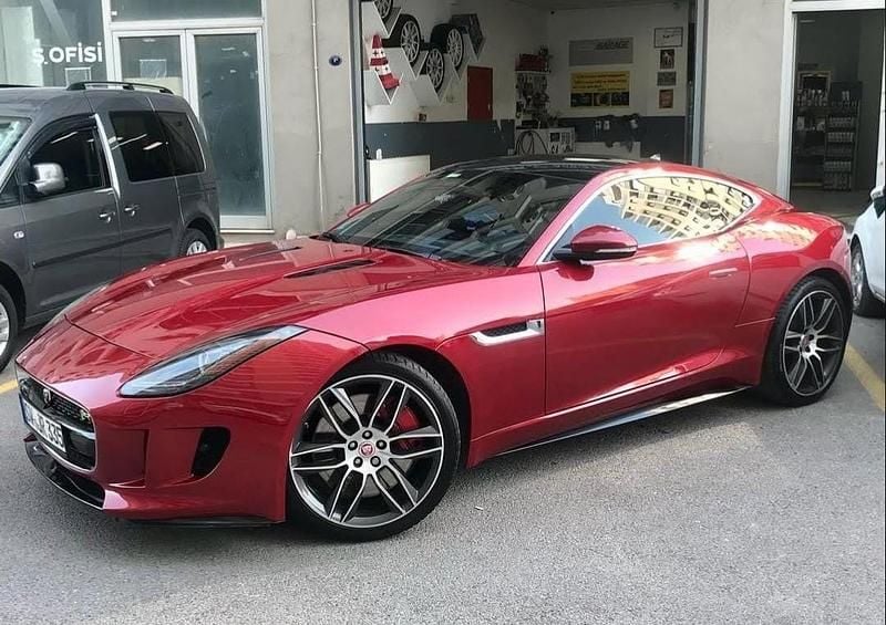 Rot Gebraucht 2015 Jaguar F-Type Coupé | 43.500 € (Superpreis) - Bild 1/4
