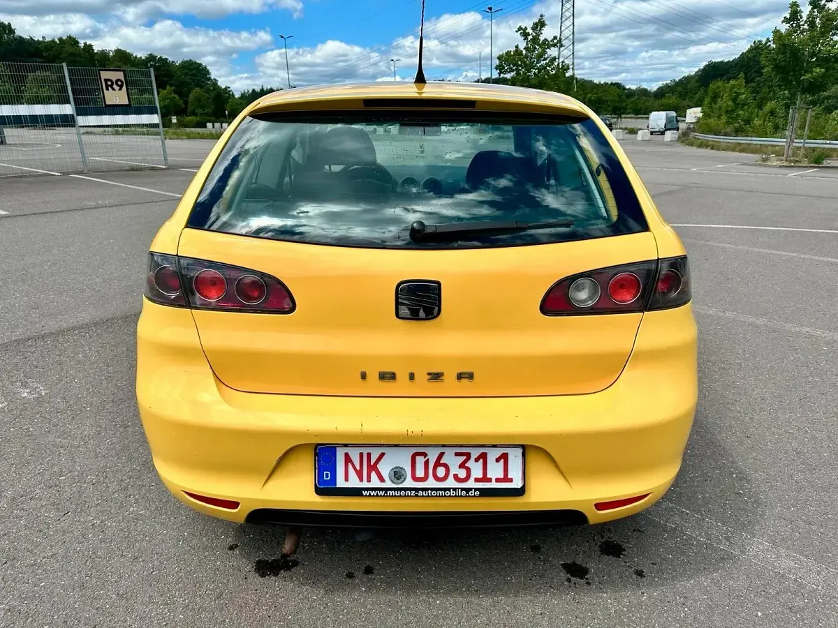 Gebraucht Seat Ibiza 60 PS (44 kW) 2007 Gelb Kleinwagen