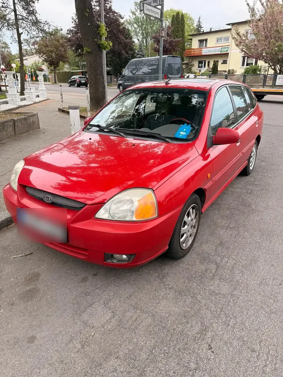 Usata Kia Rio 97 CV (71 kW) 2003 Rosso Station wagon
