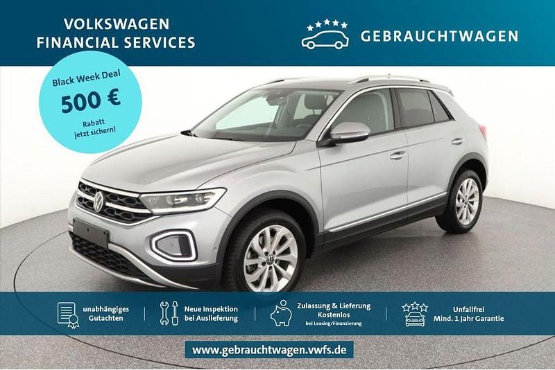 Silber Gebraucht 2023 VW T-Roc Style SUV | 27.019 € (Fairer Preis) - Bild 1/4