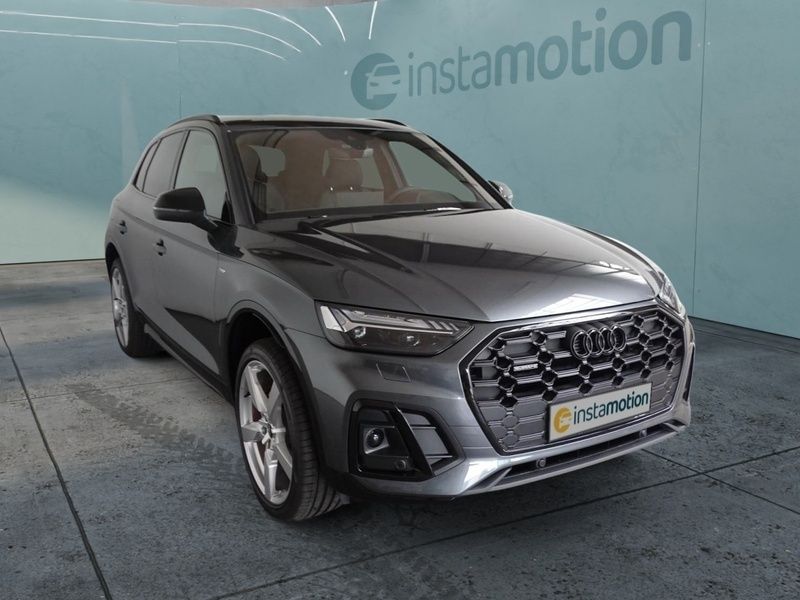 Grau Gebraucht 2023 Audi Q5 S-Line SUV | 48.789 € (Teuer) - Bild 1/4