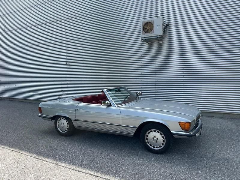 Silber Gebraucht 1978 Mercedes SL350 Cabrio | 27.350 € - Bild 1/4