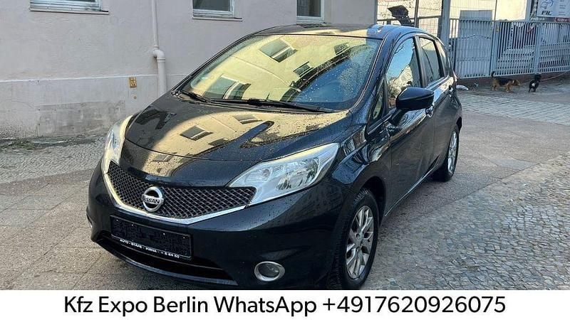 Gebraucht Nissan Note Acenta 80 PS (58 kW) 2014 Schwarz Kleinwagen