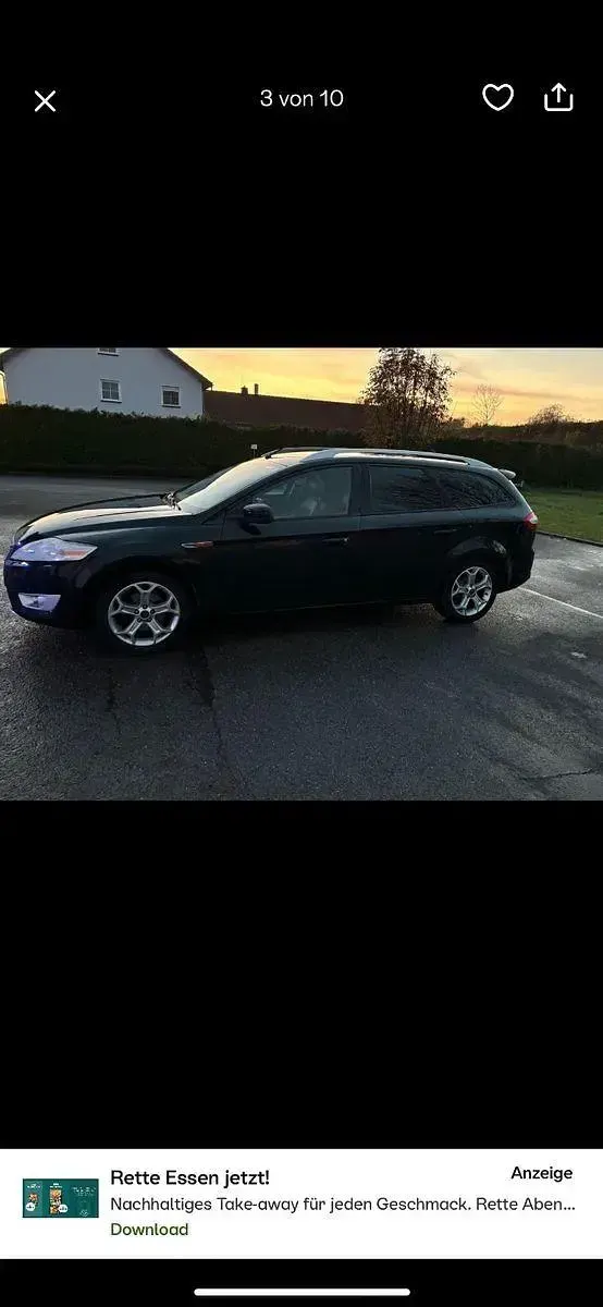 Gebraucht Ford Mondeo Titanium 145 PS (106 kW) 2010 Schwarz Kombi