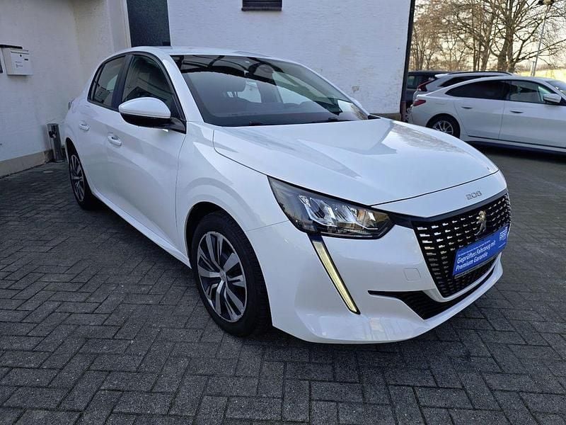 Gebraucht Peugeot 208 Business-Line 101 PS (74 kW) 2020 Weiß Kleinwagen