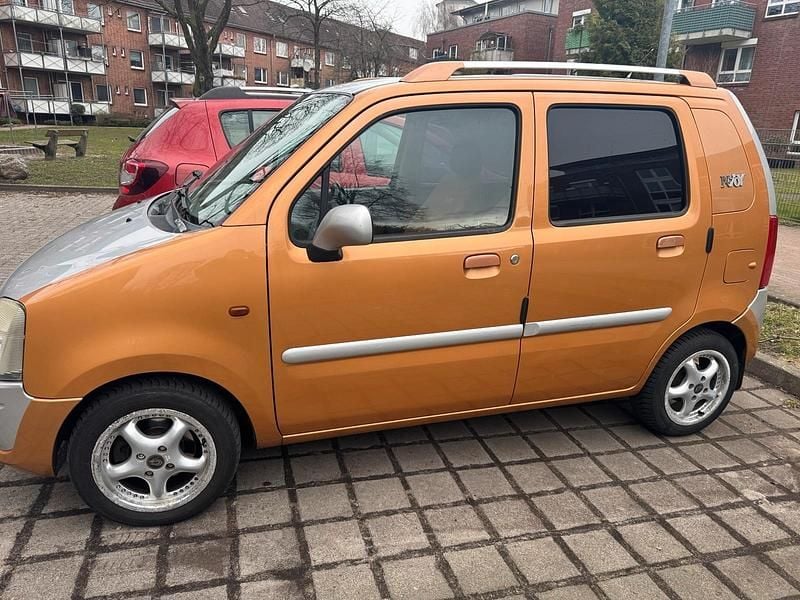 Gebraucht Opel Agila Njoy 55 PS (40 kW) 2002 Orange Van / Kleinbus