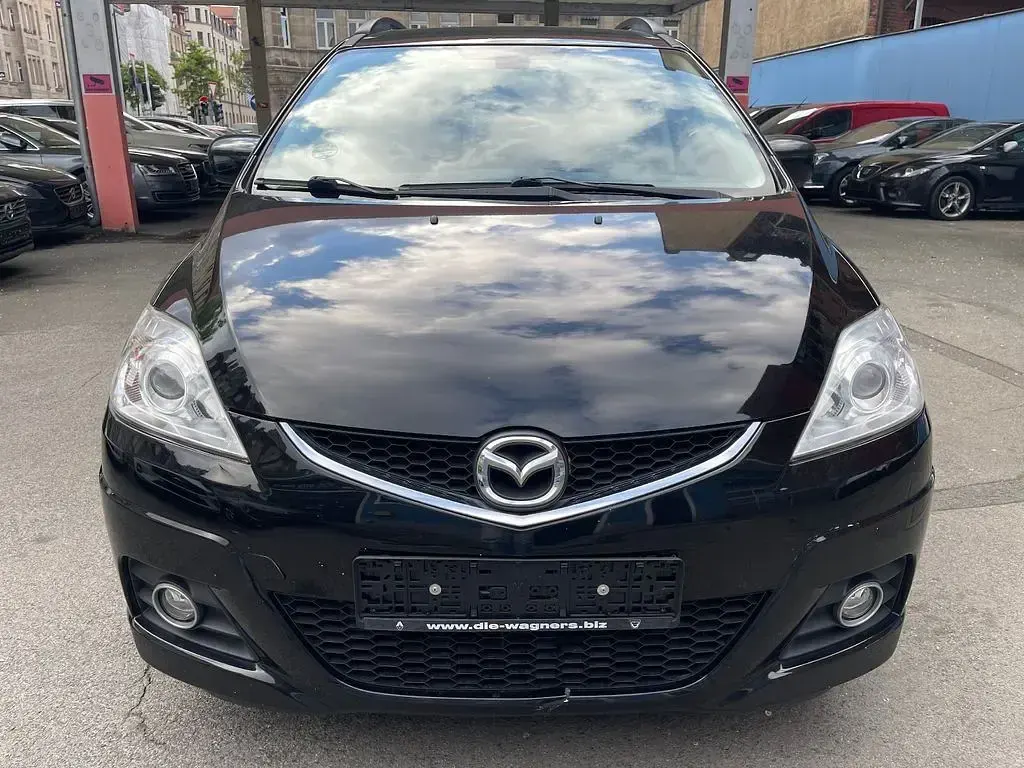 Gebraucht Mazda 5 Exclusive 116 PS (85 kW) 2008 Schwarz Van / Kleinbus