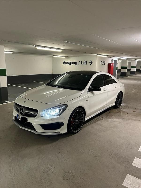 Gebraucht Mercedes CLA45 AMG AMG 361 PS (265 kW) 2015 Weiß Coupé