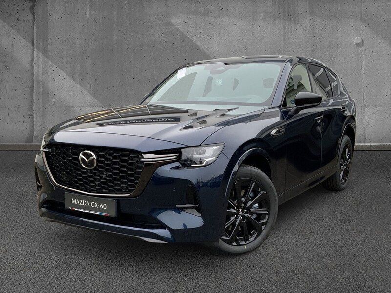 Blau Gebraucht 2025 Mazda CX-60 Homura-Line SUV | 46.990 € (Fairer Preis) - Bild 1/4