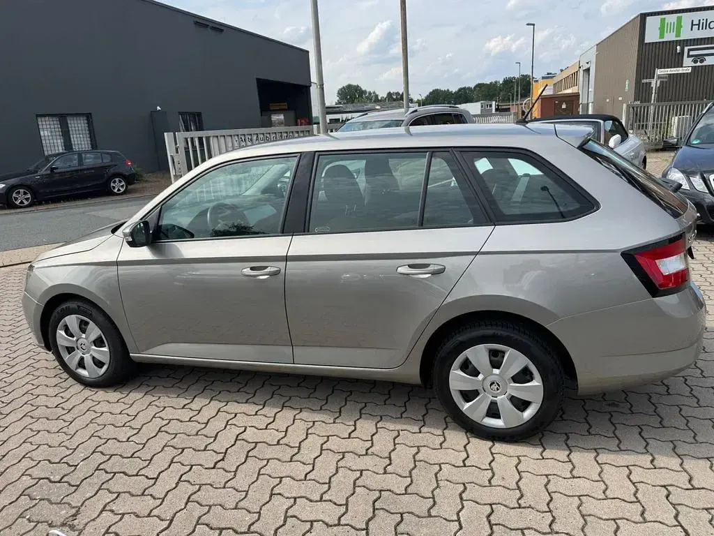 Gebraucht Skoda Fabia Ambition 110 PS (80 kW) 2018 Beige Kombi