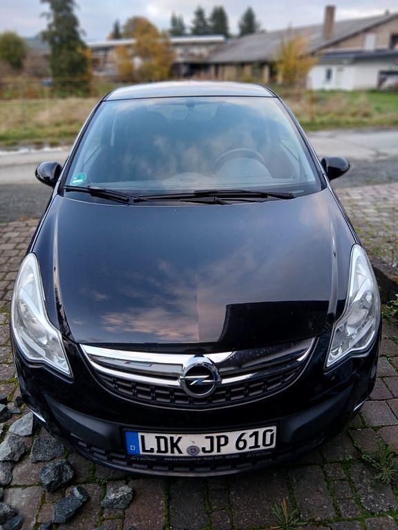 Gebraucht Opel Corsa Edition 87 PS (63 kW) 2011 Schwarz Kleinwagen
