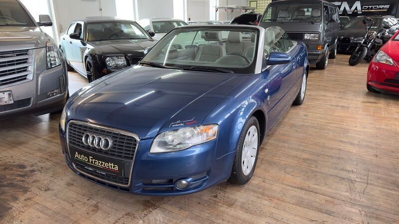 Blau Gebraucht 2007 Audi A4 Cabriolet Cabrio | 4.890 € (Superpreis) - Bild 1/4